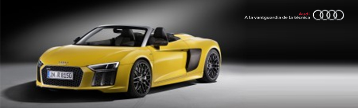 El nuevo Audi R8 Spyder V10 se presenta en el Salón de Nueva York