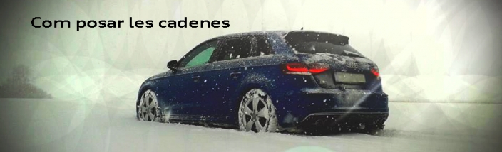 Cadenas de nieve - my Audi tutorials -