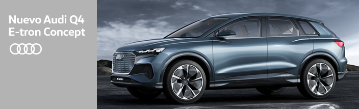 La llegada de una nueva leyenda: Nuevo Audi Q4 E-tron Concept