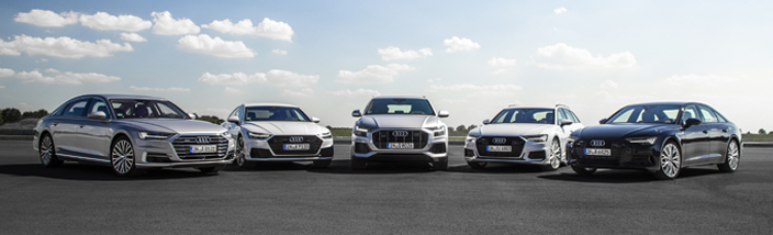 Los jugadores del FC Barcelona reciben sus nuevos vehículos Audi