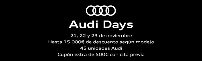 Audi Days noviembre Barcelona