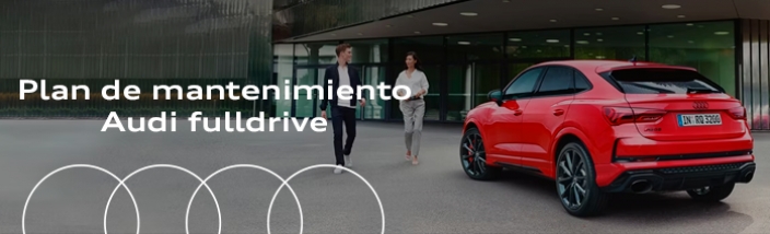 Plan de mantenimiento Audi fulldrive. Tu Audi siempre perfecto por una cómoda cuota mensual
